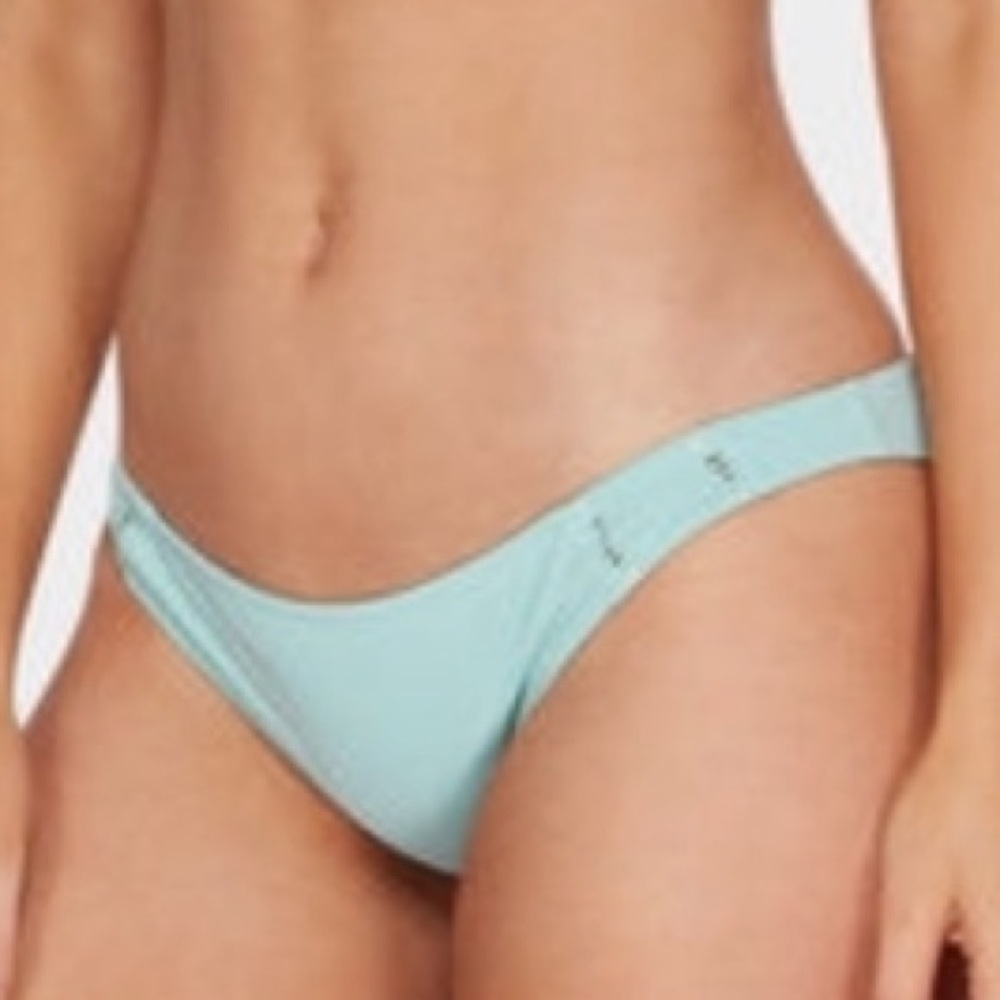 Rhythm Cheeky Mint Green Bikini Bottoms L